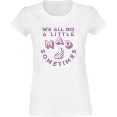 Alice i Underlandet - Anime T-shirt - Alice - M XXL - för Dam - vit