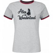 Alice i Underlandet - Anime T-shirt - Logo - S XL - för Dam - flerfärgad