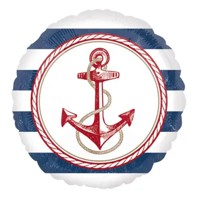 Folieballong Ankare - 43 cm