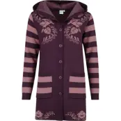 Alice i Underlandet - Disney Cardigan - Cheshire Cat - S XL - för Dam - syrénlila