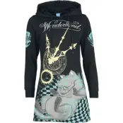 Alice i Underlandet - Disney Halvlång klänning - Mad Cat - S XXL - för Dam - svart