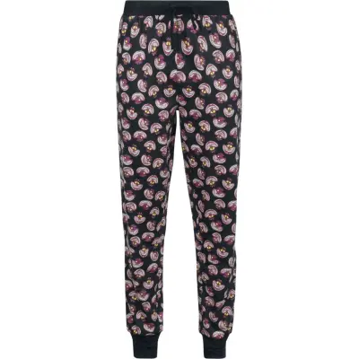 Alice i Underlandet - Disney Pyjamasbyxor - Cheshire Cat - We're All Mad Here - S XXL - för Dam - svart