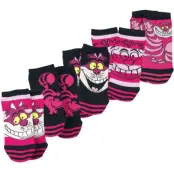 Alice i Underlandet - Disney Strumpor - Cheshire Cat - EU 35-38 EU 39-42 - för Dam - rosa/svart
