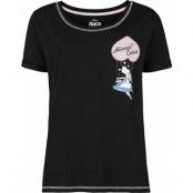 Alice i Underlandet - Disney T-shirt - Always Curious - S XXL - för Dam - svart