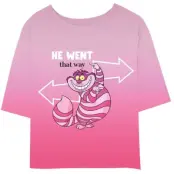 Alice i Underlandet - Disney T-shirt - We Went That Way - S XXL - för Dam - flerfärgad