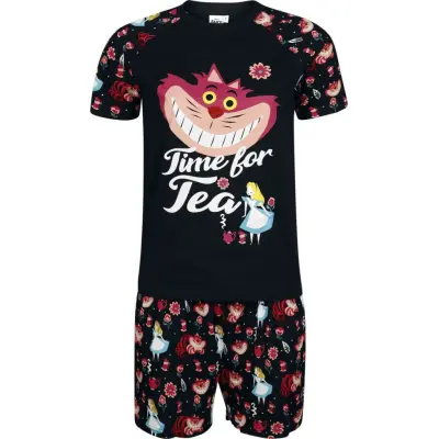 Alice i Underlandet Pyjamas - Time For Tea - S L - för Dam - svart