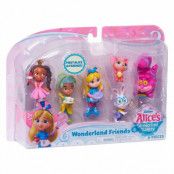 Disney Alices Wonderland Friends Figurpaket 6-p