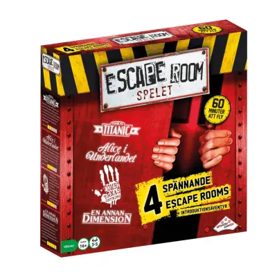 Escape Room Spel Röd SE - Leksaksaffären -  Leksaksaffären