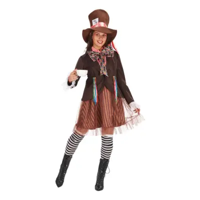 Hattmakerska Maskeraddräkt - X-large