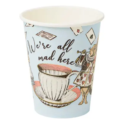 Pappersmuggar Alice Wonderland - 8-pack