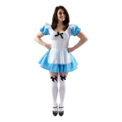 Söt Alice i Underlandet Maskeraddräkt - Small