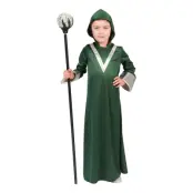 Alien Grön Barn Maskeraddräkt - Medium