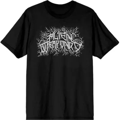Alien Weaponry T-shirt - AW Logo - S 4XL - för Herr - svart