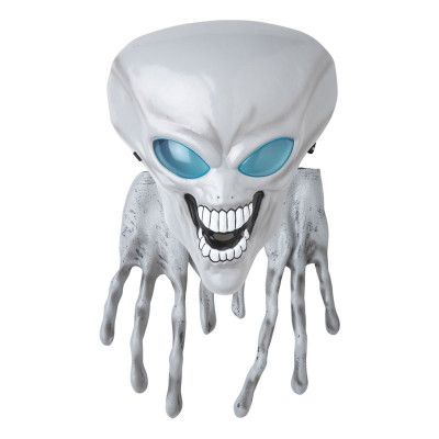 Alienmask Grå med Händer