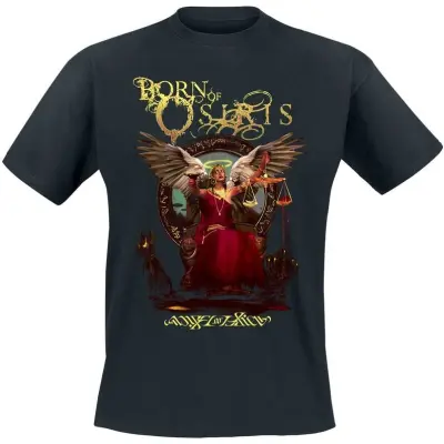 Born Of Osiris T-shirt - Angel or Alien - S 5XL - för Herr - svart