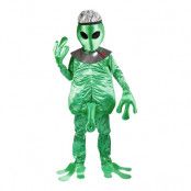 Välhängd Alien Maskeraddräkt - One size