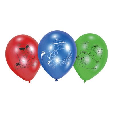 Ballonger Angry Birds - 6-pack