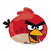Folieballong Angry Bird Röd