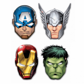 Ansiktsmasker Avengers de stora 6-pack