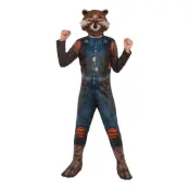 Avengers 4 Rocket Raccoon Barn Maskeraddräkt - Medium