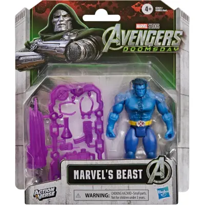 Avengers Doomsday ActionVerse Figur Marvels Beast - Marvel -  Leksaksaffären