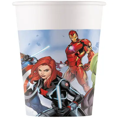 Avengers Pappersmuggar 8-pack