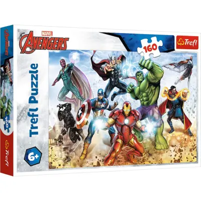 Avengers Ready to save the world Pussel 160 bitar 15368 - Avengers -  Leksaksaffären