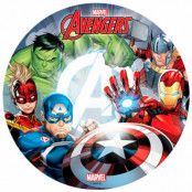 Tårtbild coola Avengers 20 cm