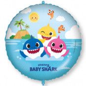 Baby Shark Folieballong 46 cm