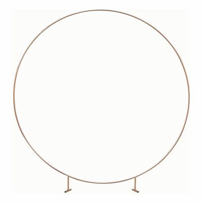 Dekorationsställning Rund Roséguld