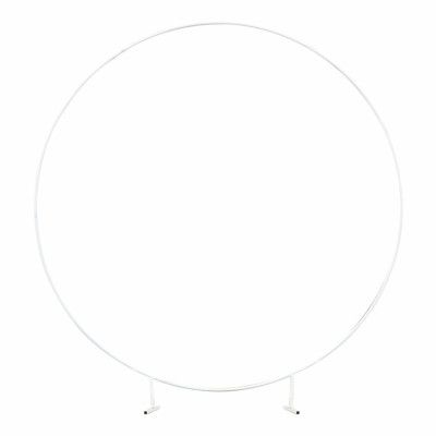 Dekorationsställning Rund Vit