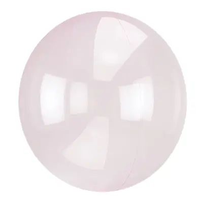 Ballong Crystal Clearz Ljusrosa