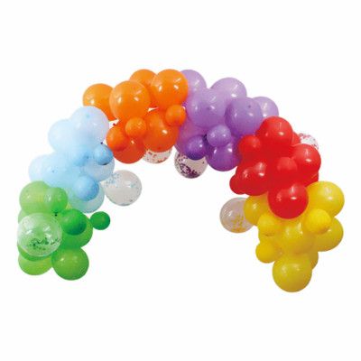 Ballongbåge Färgglad Mix