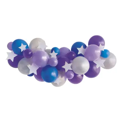 Ballongbåge Galaxy Lila