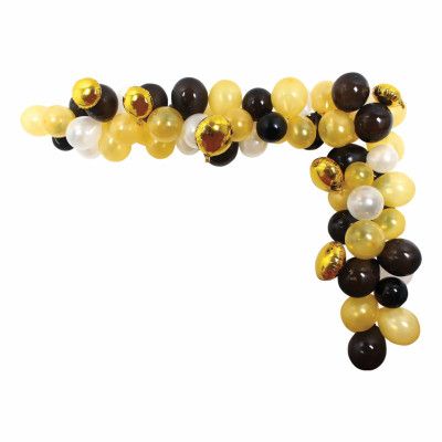 Ballongbåge Guld Mix