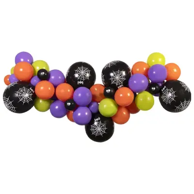 Ballongbåge Halloween Mixade Färger