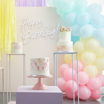 Ballongbåge Pastell Mix Kit