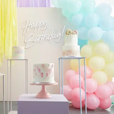 Ballongbåge Pastell Mix Kit