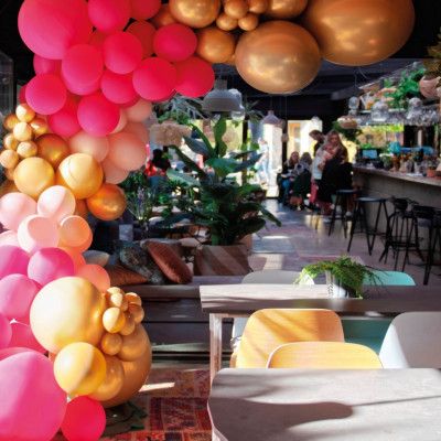 Ballongbåge Premium Rosa