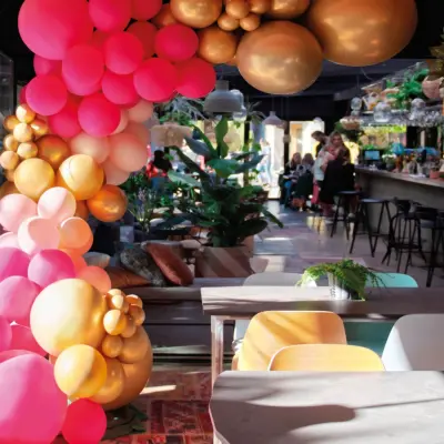 Ballongbåge Premium Rosa