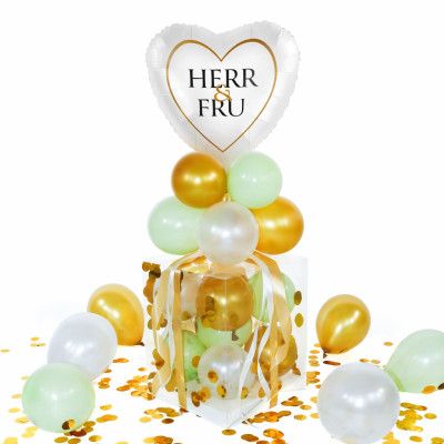 Ballongbox Herr&Fru