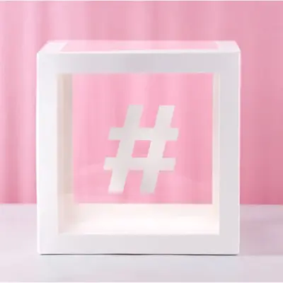 Ballongbox med Bokstav - Symbol #