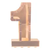 Ballongbox Siffra Roséguld Metallic - Siffra 1