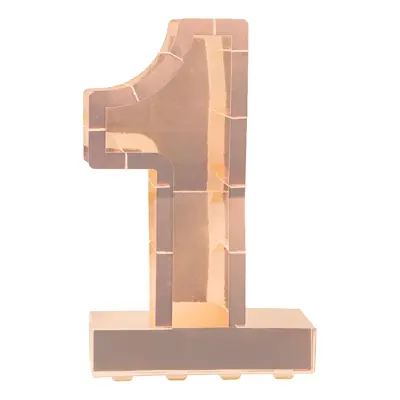 Ballongbox Siffra Roséguld Metallic - Siffra 1