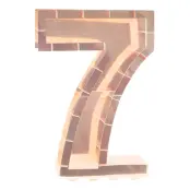 Ballongbox Siffra Roséguld Metallic - Siffra 7