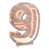 Ballongbox Siffra Roséguld Metallic - Siffra 9