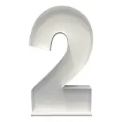 Ballongbox Siffra Stor - Siffra 2