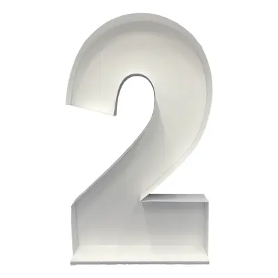 Ballongbox Siffra Stor - Siffra 2