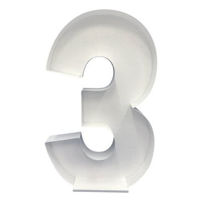 Ballongbox Siffra Stor - Siffra 3