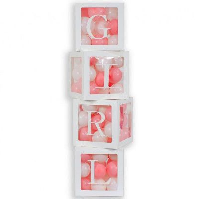 Ballongboxar Girl 35 cm